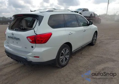 2017 Nissan Pathfinder Sl из США, поврежденный, VIN 5N1DR2MN3HC618637